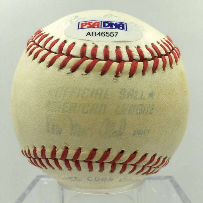 Beautiful Charlie Grimm Signed Autographed Baseball Chicago Cubs Manager PSA DNA