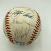1976 American League All Star Game Team Signed Baseball Thurman Munson JSA COA