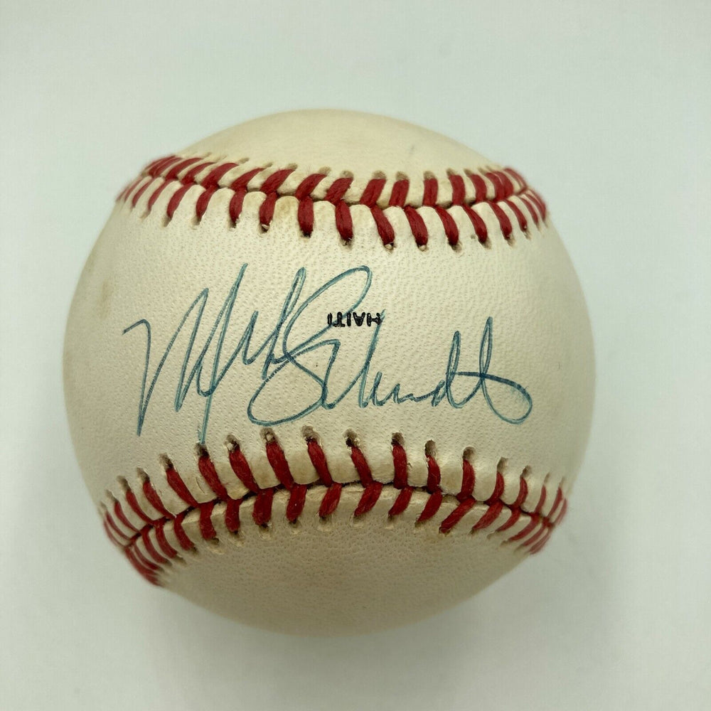 Mike Schmidt Signed Vintage Official 1980 World Series Baseball JSA COA
