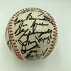 Hall Of Fame Legends Signed Baseball Joe Medwick & Boxing Legend Joe Louis BAS