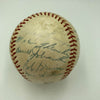 1958 New York Yankees World Series Champs Team Signed Baseball PSA DNA COA