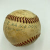 1955 Memphis Red Sox Negro League Signed Game Used National League Baseball
