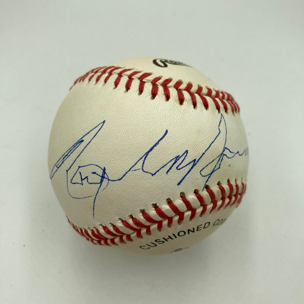 Roy Campanella Single Signed National League Baseball PSA DNA COA