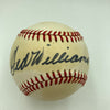 Vintage Ted Williams Signed American League Macphail Baseball With JSA COA