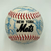 1985 - 1986 New York Mets Team Signed Baseball 28 Sigs With Gary Carter
