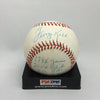 George Kell Signed Heavily Inscribed Stat Baseball PSA DNA COA