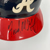 1995 - 1996 Atlanta Braves Team Signed Authentic Atlanta Braves Helmet JSA COA