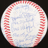 Beautiful Negro League Legends Multi Signed Baseball 35 Sigs With JSA COA