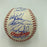 1986 New York Mets World Series Champs Team Signed W.S. Baseball Beckett COA