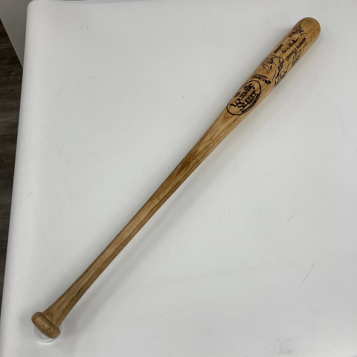 1991 Minnesota Twins World Series Champs Team Signed Baseball Bat JSA COA