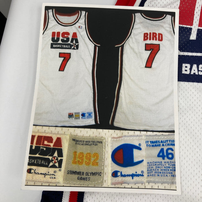 Larry Bird Game Used Signed 1992 Olympics Team USA Jersey MEARS COA & Beckett