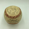 Willie Mays 1954 New York Giants World Series Champs Team Signed Baseball JSA