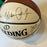 2017 Spalding Hoop Hall Classic Game Multi Signed Basketball 10 Sigs JSA COA