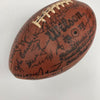 1979 Pittsburgh Steelers Super Bowl Champs Team Signed Game Used Football JSA