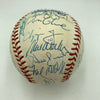 1995 Atlanta Braves World Series Champs Team Signed W.S. Baseball 27 Sig JSA COA