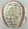 2008 Tampa Bay Rays AL Champs Team Signed World Series Baseball Beckett COA