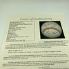 Willie Mays 1954 New York Giants World Series Champs Team Signed Baseball JSA