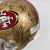 2022 San Francisco 49ers Team Signed Full Size Helmet 32 Sigs PSA DNA COA