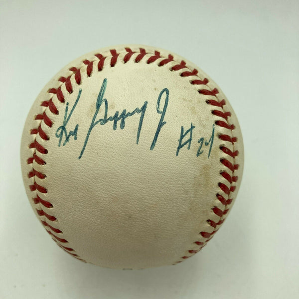 Incredible Ken Griffey Jr. #24 Pre Rookie 1988 Signed Minor League Baseball JSA