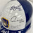 Robin Yount Paul Molitor Milwaukee Brewers HOF Legends Signed Helmet JSA COA