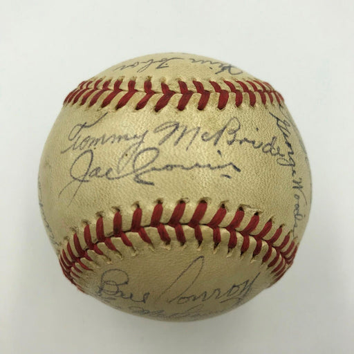 The Finest 1944 Boston Red Sox Team Signed American League Baseball JSA COA