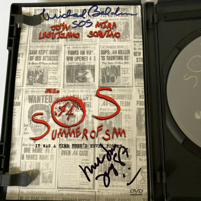 Michael Rispoli Adrien Brody Esposito Signed Summer Of Sam DVD Movie JSA COA