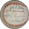 Ed Walsh Red Faber Ray Schalk Chicago White Sox HOF Legends Signed Baseball JSA