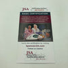 Terry Baker Signed Vintage AL Baseball Heisman Trophy Winner JSA COA