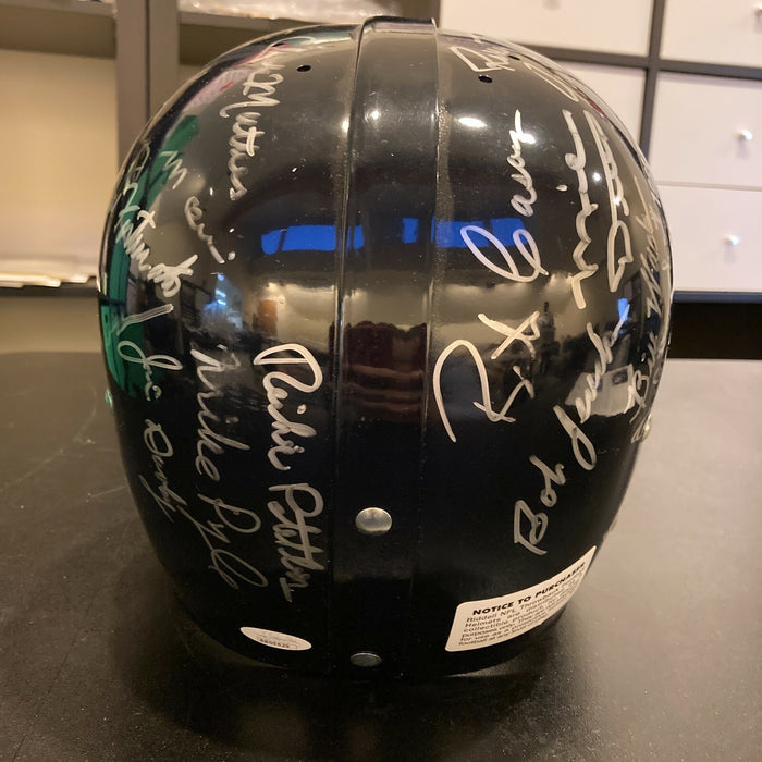 1963 Chicago Bears Super Bowl Champs Team Signed Full Size Helmet With JSA COA