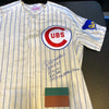 Beautiful Billy Williams Signed Heavily Inscribed STATS Chicago Cubs Jersey UDA