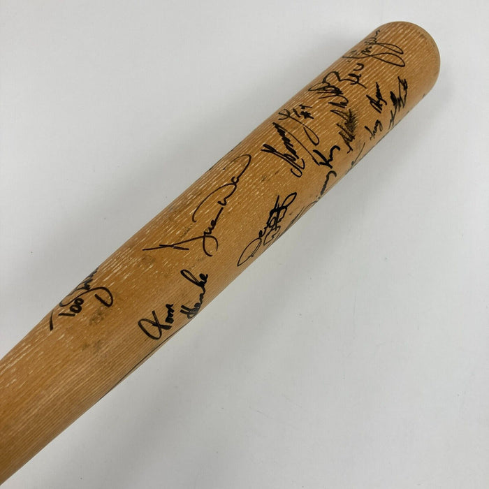 1991 Toronto Blue Jays Team Signed Game Model Baseball Bat PSA DNA & Beckett COA