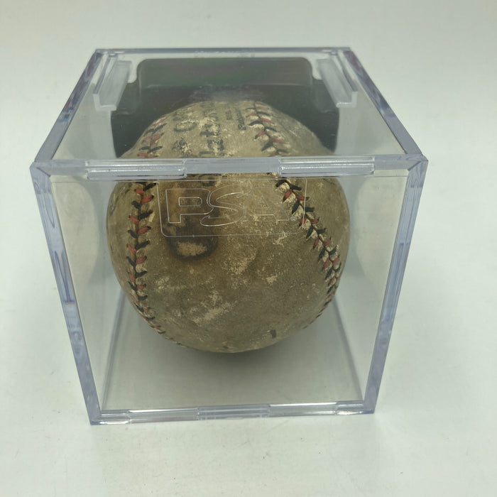 Babe Ruth 1920 Single Signed Official Game Baseball PSA DNA COA