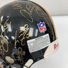 2005 Pittsburgh Steelers Super Bowl Champs Team Signed Game Helmet Beckett COA