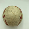 1969 Chicago Cubs Team Signed Vintage Spalding Cubs Baseball Ernie Banks JSA COA