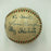 Historic 1937 Washington Redskins Inaugural Season Team Signed Baseball JSA COA