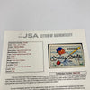 1951 Bowman Mickey Mantle Signed Porcelain Baseball Card RC JSA COA Auto