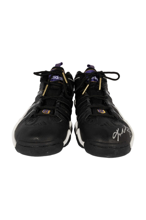 Kobe Bryant Signed 1997 Rookie-Era Adidas Crazy 8 Game Model Sneakers Shoes PSA