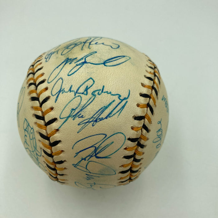1994 All Star Game National League Team Signed Baseball Barry Bonds PSA DNA COA
