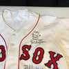 1960's-1970's Boston Red Sox Legends Multi Signed Vintage Jersey