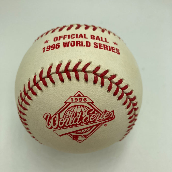 Andy Pettitte Signed 1996 Official World Series Baseball PSA DNA COA