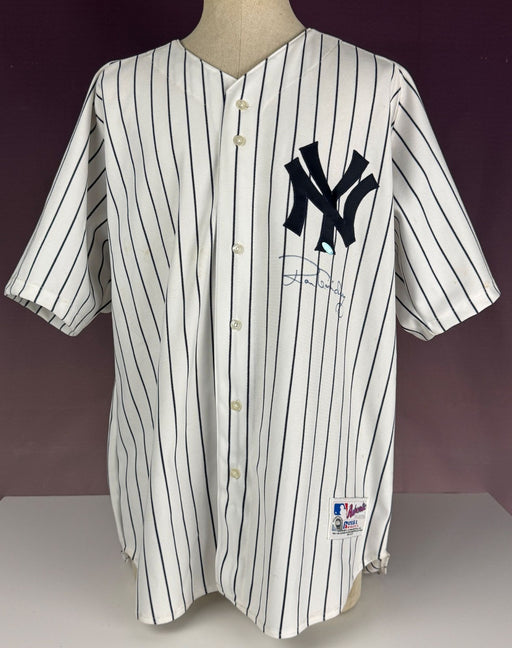 Ron Guidry Signed Authentic Russell New York Yankees Jersey Steiner COA