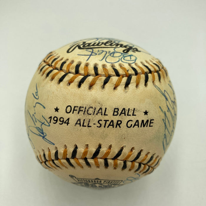 1994 All Star Game National League Team Signed Baseball Barry Bonds PSA DNA COA