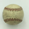 Rare 1934 Dick Powell & Harry Ruby Signed Game Used National League Baseball PSA