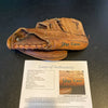 Hank Aaron Signed Vintage 1950's Game Model Baseball Glove With JSA COA