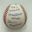 John Sterling Signed Heavily Inscribed STAT Baseball JSA COA RARE!
