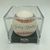 Mickey Mantle Signed American League Baseball PSA DNA Graded 10 GEM MINT