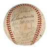 Jackie Robinson Sweet Spot 1951 Brooklyn Dodgers Team Signed Baseball Beckett