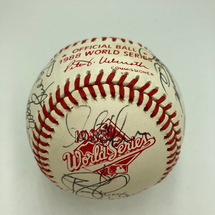 1988 Los Angeles Dodgers World Series Champs Team Signed W.S. Baseball JSA COA