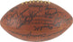 Quarterback HOF Legends Multi Signed Football 23 Sigs Bart Starr Joe Namath PSA