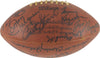 Quarterback HOF Legends Multi Signed Football 23 Sigs Bart Starr Joe Namath PSA